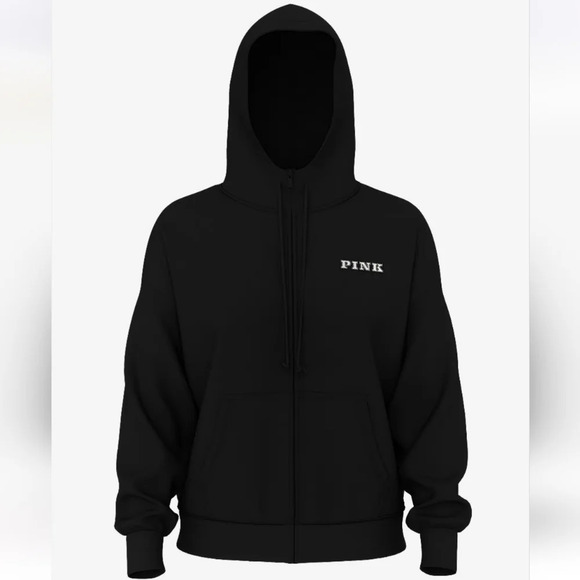 Pink VS full zip hoodie size mediam new with tags - Picture 7 of 9